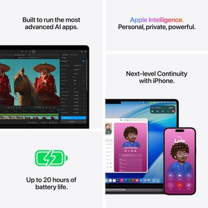 Apple MacBook Pro (2026) 14 in. Notebook with Apple Intelligence, Apple M5 Max 18-Core CPU, 32-Core GPU, 36 GB RAM, 2 TB SSD, up to 20 Hrs. of Battery Life & Mac OS - Silver, , hires