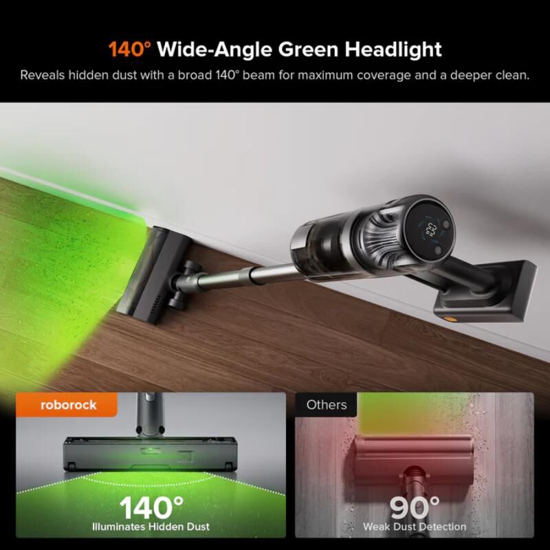 Roborock H60 Hub Ultra Cordless Vacuum Cleaner with Auto-Empty Dock, 210AW Suction for Carpets and Hard Floors - White, , hires