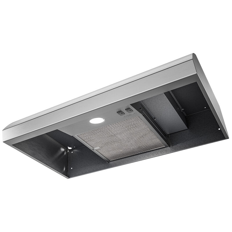 Broan 30 in. Standard Style Range Hood with 2 Speed Settings, 270 CFM & 1 LED Light - Stainless Steel, , hires