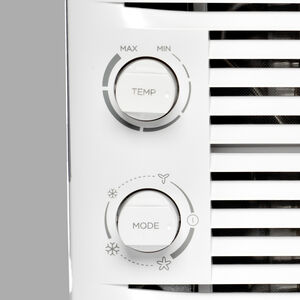 Midea 5,000 BTU Window Air Conditioner with 2 Fan Speeds & Sleep Mode - White, , hires