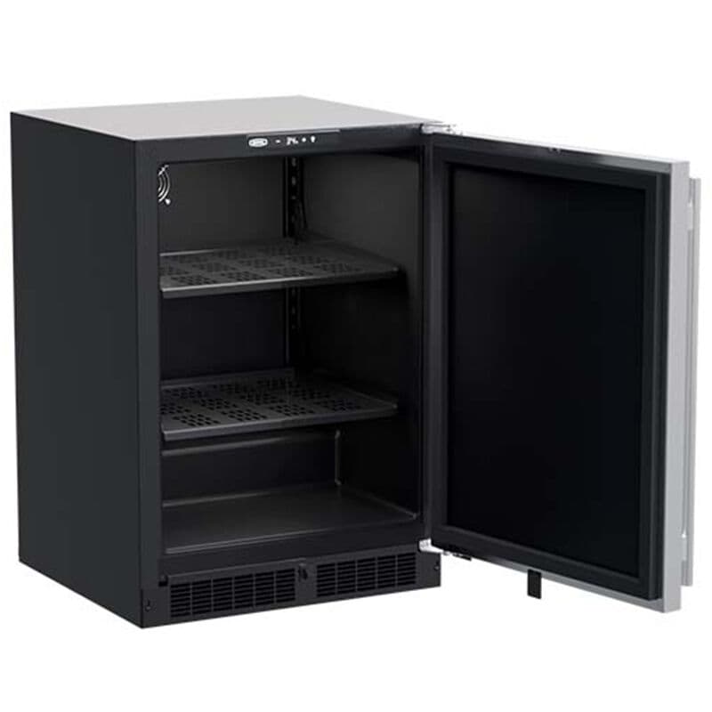 Marvel Classic Collection 24 in. 5.3 cu. ft. Built-In Undercounter Refrigerator - Stainless Steel, , hires