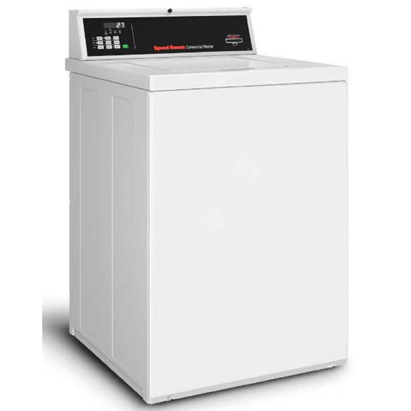 Speed Queen 26 in. 3.1 cu. ft. Commercial Top Load Washer with Agitator - White, , hires