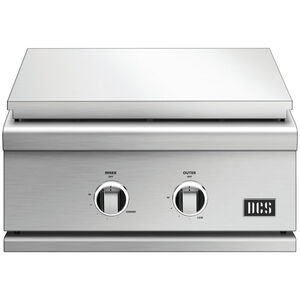 DCS Series-9 24 in. Natural Gas Power Side Burner - Stainless Steel, , hires
