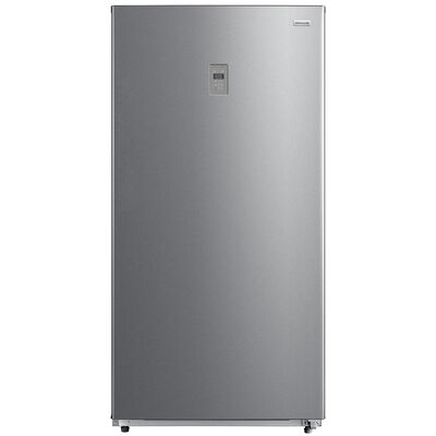 Frigidaire 33 in. 17.6 cu. ft. Garage-Ready Frost Free Double-Drawer Upright Freezer with Adjustable Shelves - Fingerprint Resistant Stainless Steel | FFUE1836AV