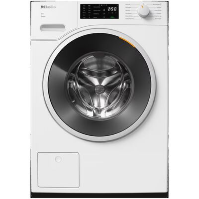 Miele 24 in. 2.26 cu. ft. Smart Stackable Front Load Washer with Sanitize & Steam Cycle - Lotus White | WXC280WCS
