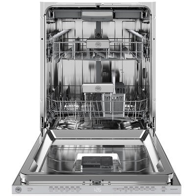 Bertazzoni 24 in. Built-In Dishwasher with Top Control, 42 dBA Sound Level, 15 Place Settings, 6 Wash Cycles & Sanitize Cycle - Custom Panel Ready | DW24S3IPV