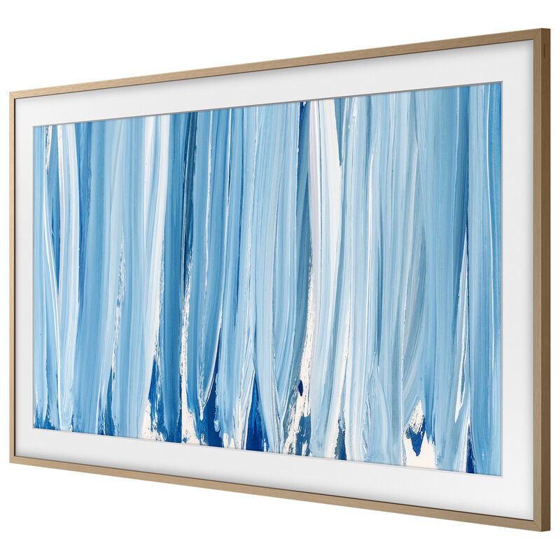 Samsung 75" The Frame Customizable Bezel - Modern Teak, , hires