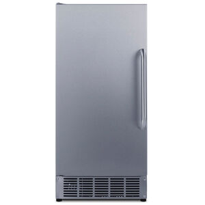 Summit 15 in. Built-In Undercounter Commercial-Use Ice Maker with 25 lb. Ice Storage, Auto-Defrost & Digital Control - Stainless Steel, , hires