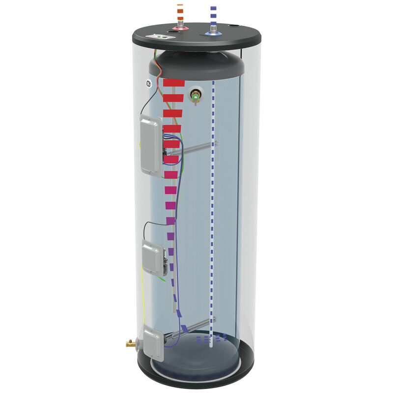 GE Electric 50 Gallon Tall Water Heater with 8-Year Parts Warranty, , hires