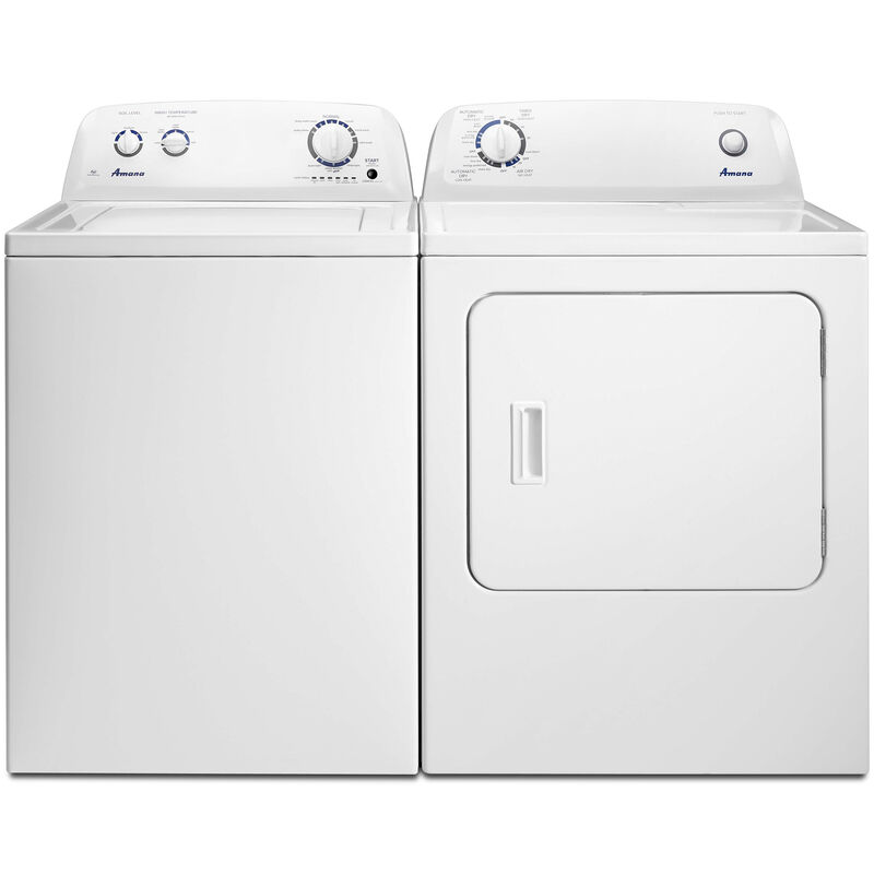 Amana 29 in. 6.5 cu. ft. Electric Dryer with Wrinkle Prevent Option - White, , hires
