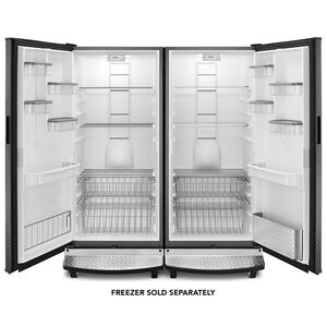 Gladiator 31 in. 17.8 cu.ft. Garage Ready Freeezerless Refrigerator - Black, , hires