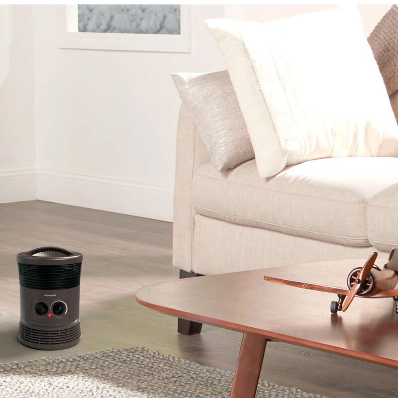 Honeywell 360 Degree Surround Electric Heater with 2 Heat Setting - Black |  P.C. Richard u0026 Son