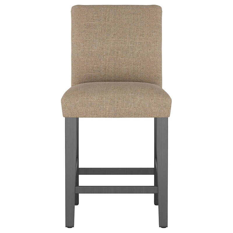 Skyline Furniture 26" Counter Stool in Linen Fabric - Sandstone, Sandstone, hires