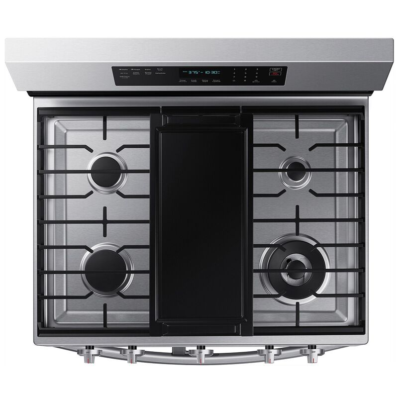 Samsung 30 in. 6.0 cu. ft. Smart Air Fry Convection Double Oven