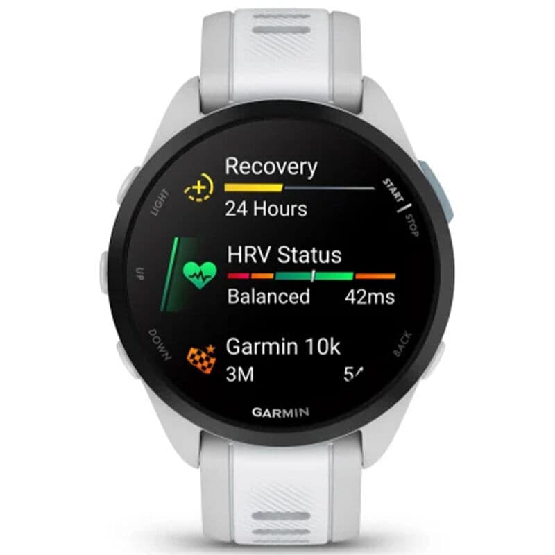 Garmin Forerunner 165 Smart Watch - Mist Gray/Whitestone, , hires