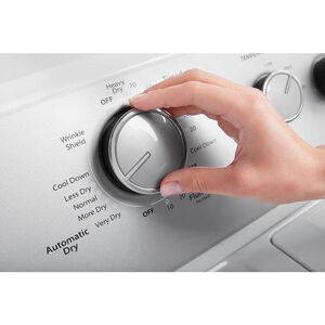 Whirlpool 29 in. 7.0 cu. ft. Electric Dryer with AutoDry Drying System - White, , hires