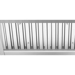 Dacor 36 in. Smart Ducted Canopy Pro Style Style Range Hood with 1200 CFM, 4 Fan Speeds & 1 LED Light - Silver Stainless, , hires