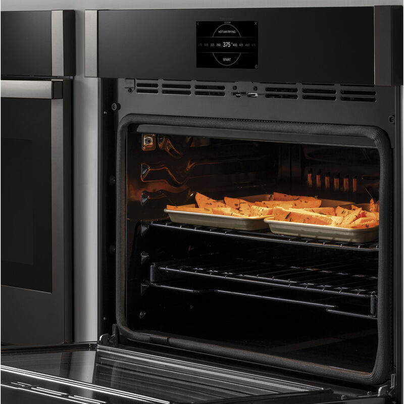 GE Profile 30" 10.0 Cu. Ft. Electric Smart Double Wall Oven with True European Convection & Self Clean - Stainless Steel, Stainless Steel, hires