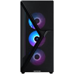 iBUYPOWER Slate Gaming Desktop with Intel Core i7 14700F, 20-Core CPU, NVIDIA GeForce RTX 4060, 8GB VRAM GPU, 32 GB RAM, 1 TB SSD & Windows 11 Home - Black, , hires