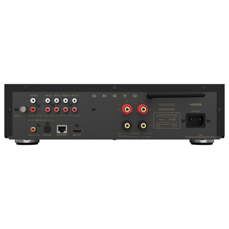 Onkyo Muse Series Y-40 Network Integrated Amplifier - Black, , hires