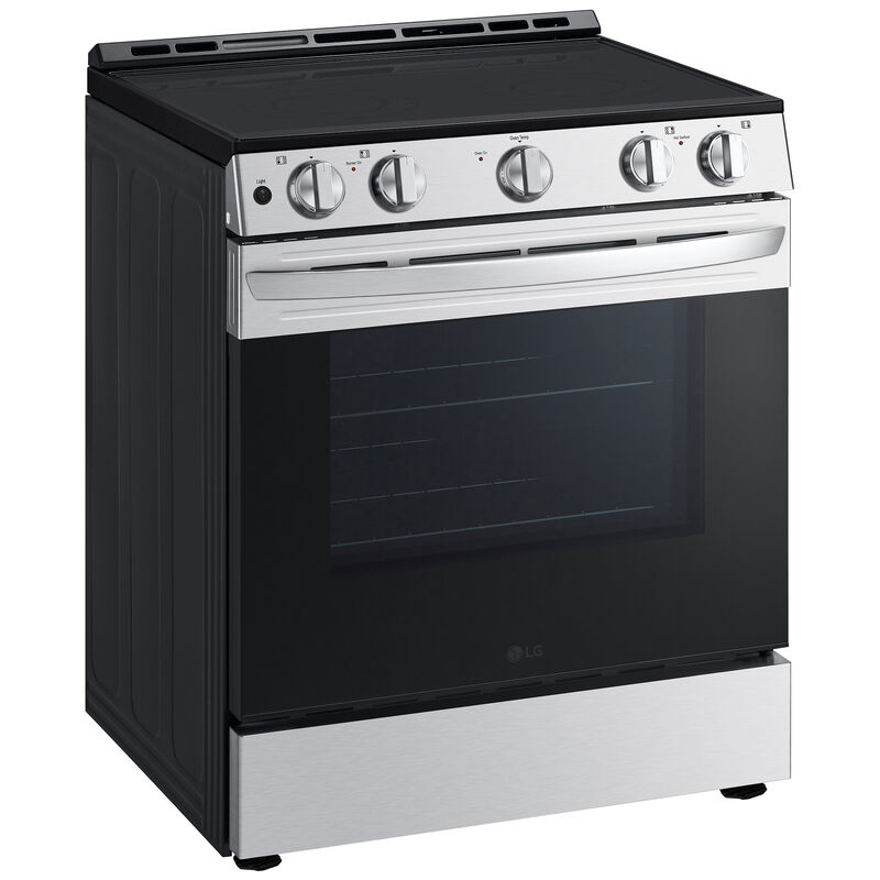 LG 30 in. 6.3 cu. ft. Slide-In Electric Range with Radiant Burners - Stainless Steel, , hires