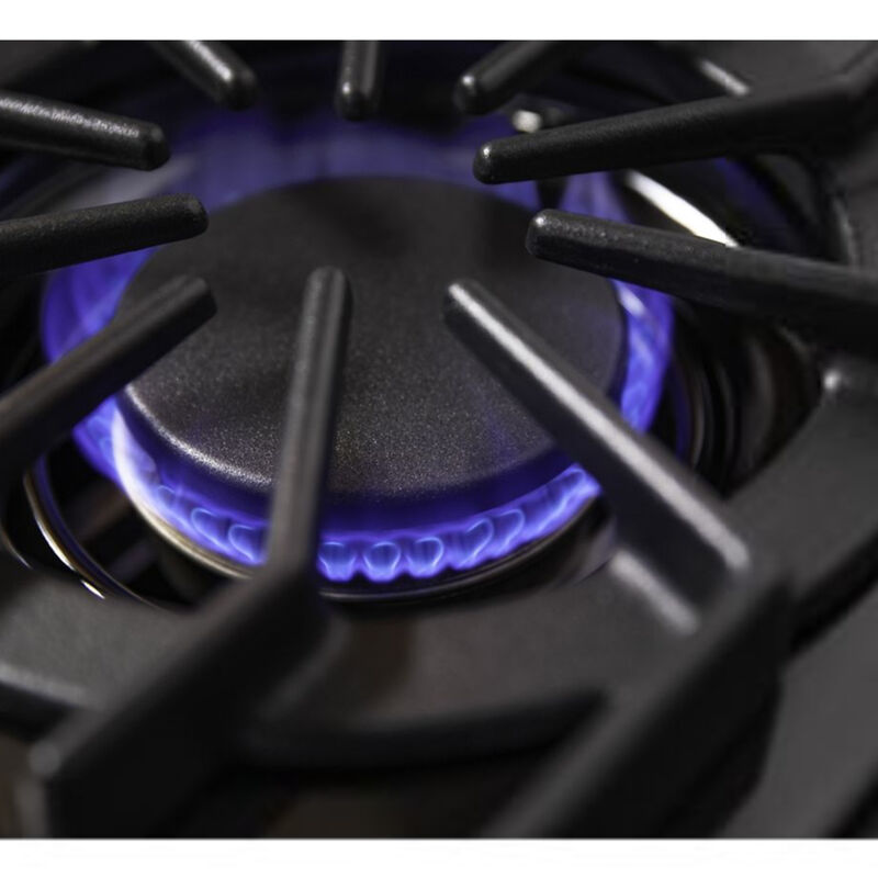 Viking 5 Series 36 in. 5.1 cu. ft. Standard Convection Gas Range with Open Burners - Slate Blue, , hires