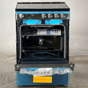 GE 24 in. 2.9 cu. ft. Electric Range with Smoothtop Burners - Stainless Steel (Open Box Good Condition), , hires