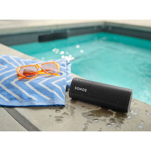 Sonos Roam Portable Smart Speaker - Black, Black, hires