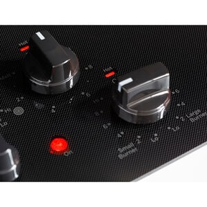 GE 36 in. 5-Burner Electric Cooktop with Simmer Burner & Power Burner - Stainless Steel, , hires