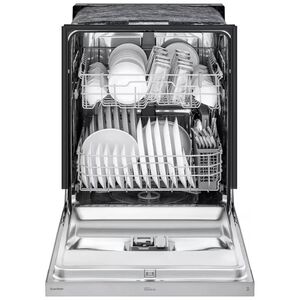 LG 24 in. Front Control Dishwasher with 50 dBa Sound Level, Dynamic Dry & Pocket - Stainless Steel, , hires