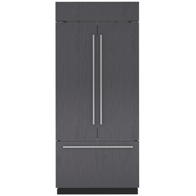 Sub-Zero Classic Series 36 in. Built-In 20.5 cu. ft. Smart Counter Depth French Door Refrigerator with Internal Filtered Water Dispenser - Custom Panel Ready | CL3650UFDIDO
