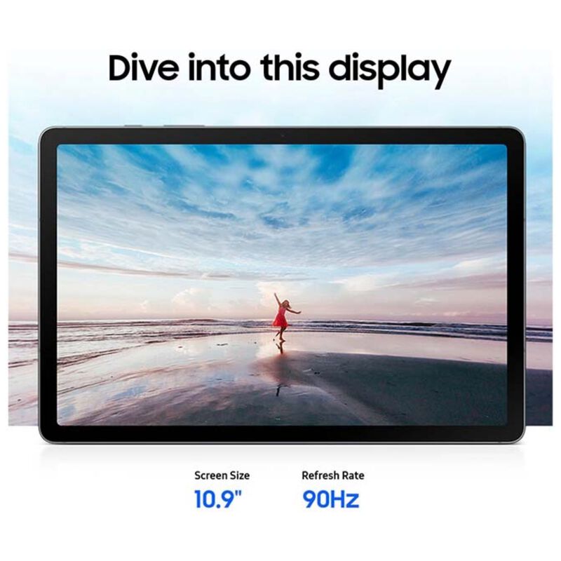Samsung Galaxy Tab S10 Lite 10.9 in. Tablet (2025 Release) with Wifi-Only, 128 GB Storage, S Pen & Est. 16Hrs. of Battery Life - Gray, , hires