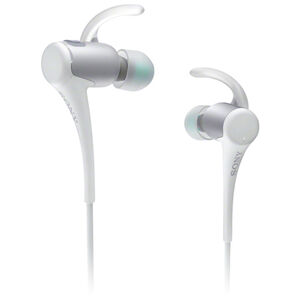 Sony Active Sports In-Ear Wireless Bluetooth Headphones - White, White, hires