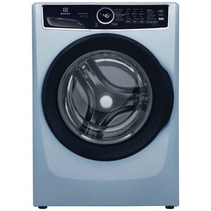 Electrolux 400 Series 27 in. 4.5 cu. ft. Stackable Front Load Washer with LuxCare Wash, Sanitize & Steam Cycle - Glacier Blue, Glacier Blue, hires