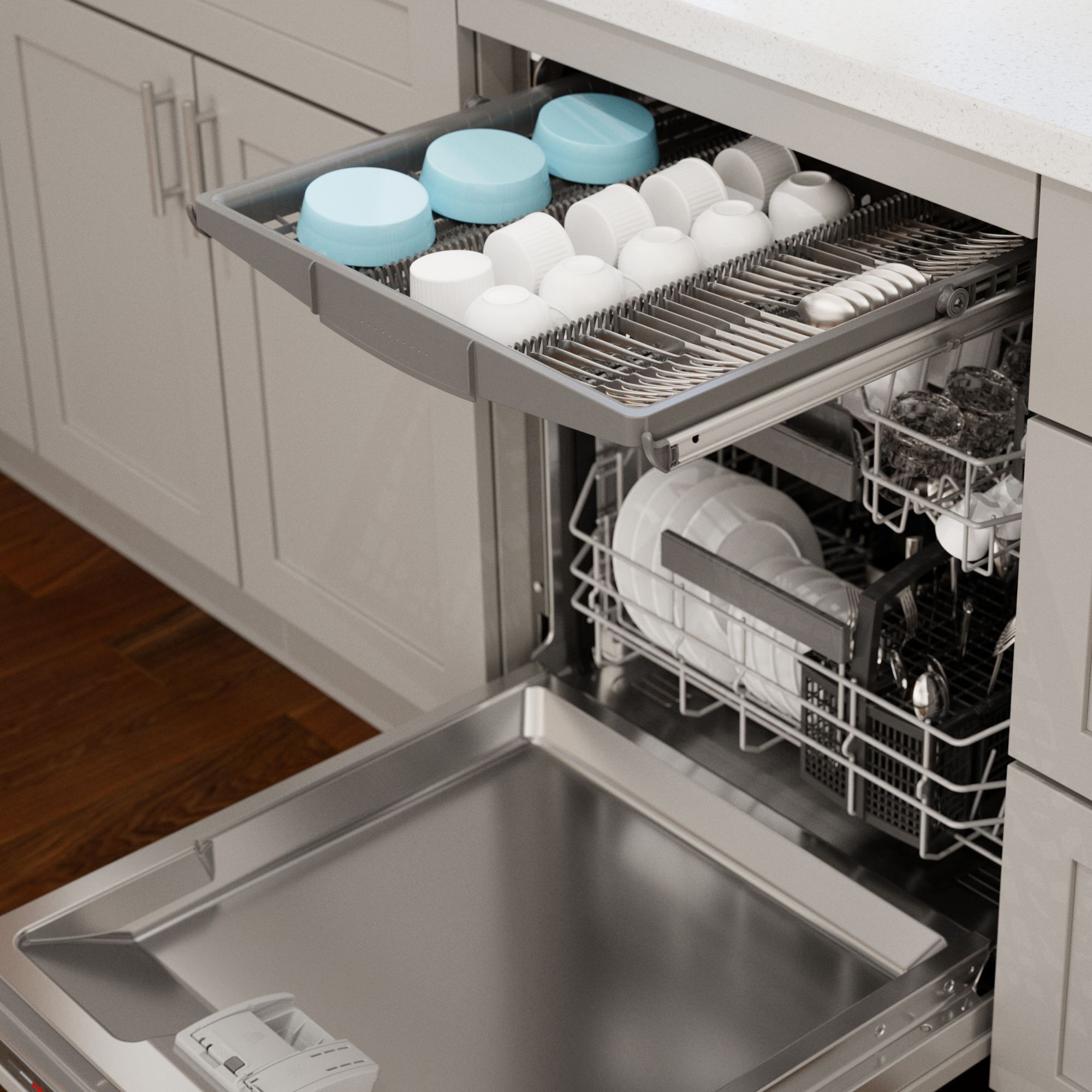 bosch ada dishwasher panel ready