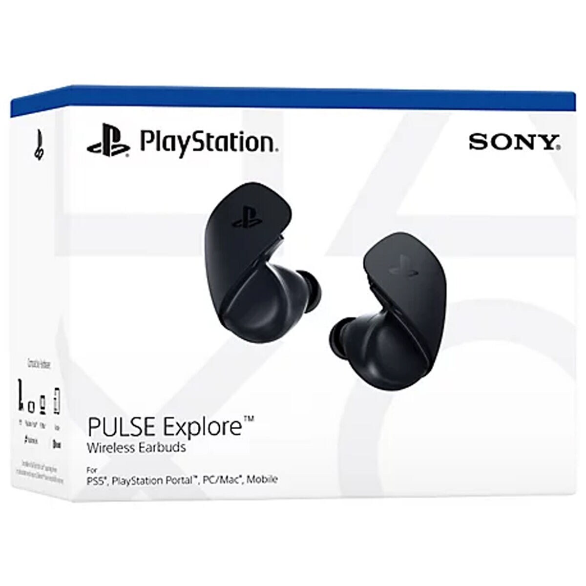 ローランドPS5用 PULSE Explore Sony Pulse Explore Wireless Earbuds for PS5 - Midnight Black