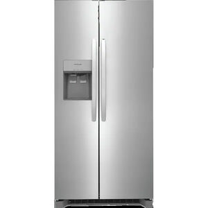 Frigidaire 33 in. 22.3 cu. ft. Side by Side Refrigerator with Ice & Water Dispenser - Stainless Steel, Stainless Steel, hires