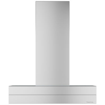 Vent-A-Hood 36 in. Chimney Style Range Hood with 1 Speed Setting, 250 CFM, Ductless Venting & 2 LED Lights - Stainless Steel | CWEAH6K36SS