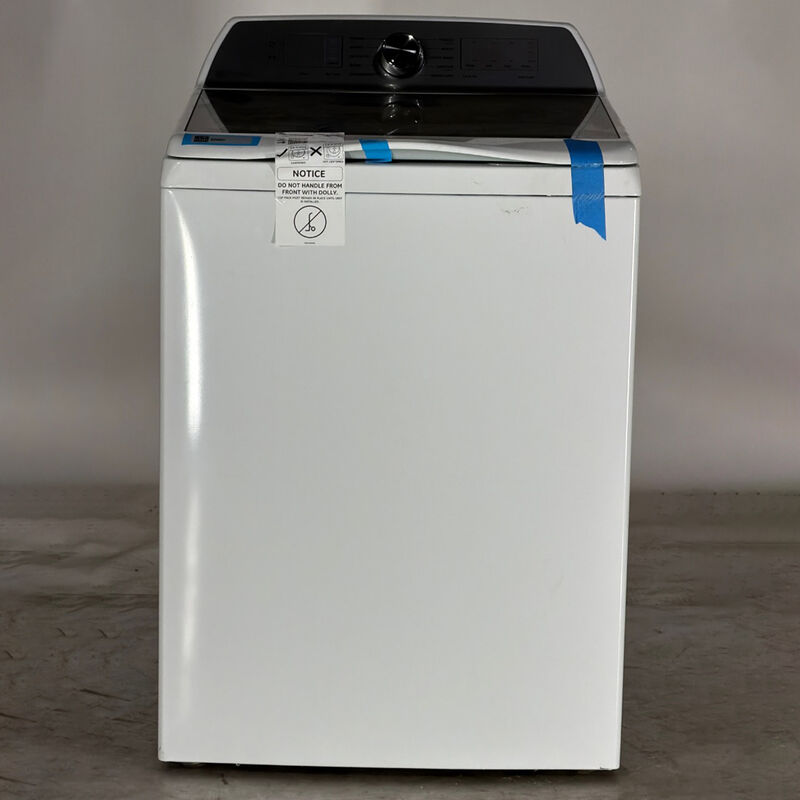 GE Profile 28 in. 5.0 cu. ft. Smart Top Load Washer with Sanitize with Oxi - White (Open Box Good Condition), , hires