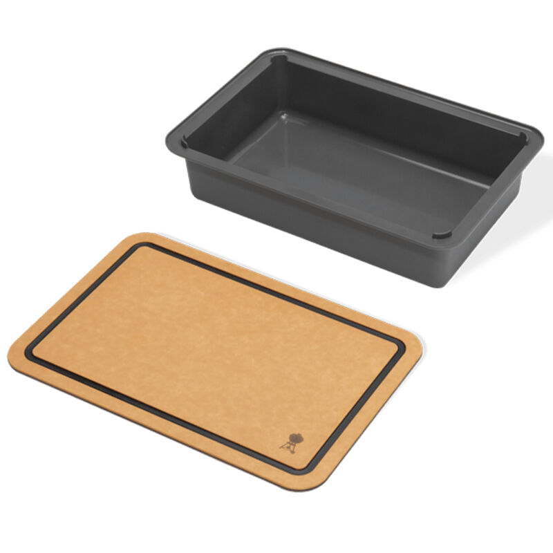 Weber Works Basin with Cutting Board Lid, , hires
