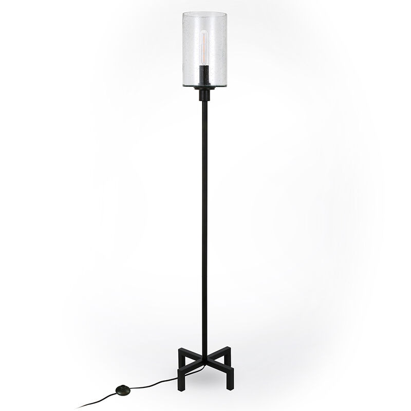 Hudson & Canal Panos Floor Lamp with Seeded Glass, , hires