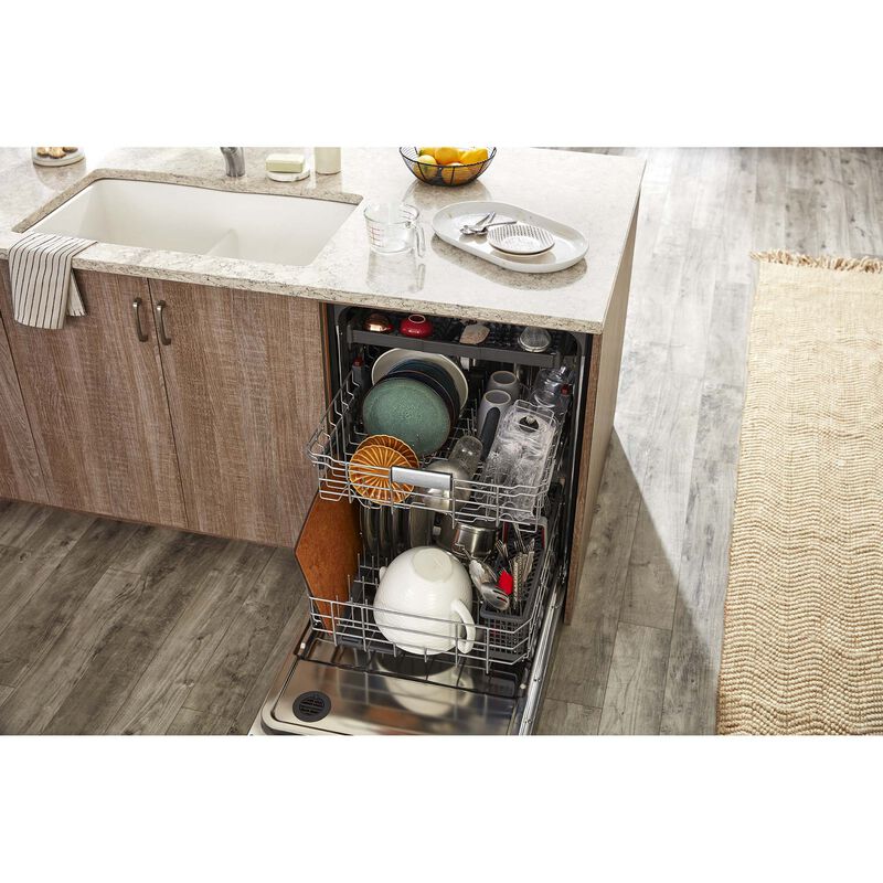 KitchenAid 24 in. Top Control Dishwasher with 39 dBa Sound Level & 3rd-Rack - Stainless Steel with PrintShield Finish, Stainless Steel with PrintShield Finish, hires