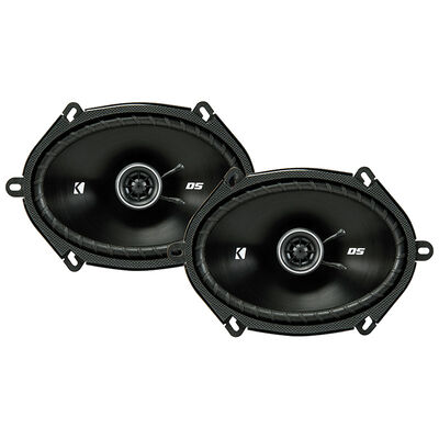 Kicker DS Series 6 x 8" 2-way car speakers | 43DSC6804