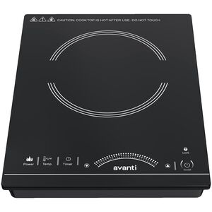 Avanti Induction Cooktop 1,800 Watt Portable Hot Plate - Black, , hires