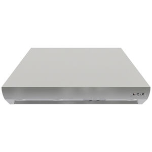 Wolf 48 in. Chimney Style Range Hood, Ducted Venting & 3 Halogen Lights - Stainless Steel, , hires