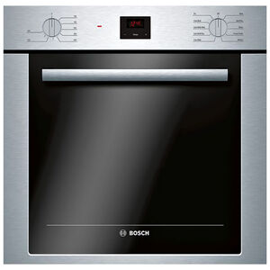 Bosch 500 Series 24" 2.8 Cu. Ft. Electric Wall Oven with True European Convection - Stainless Steel, , hires