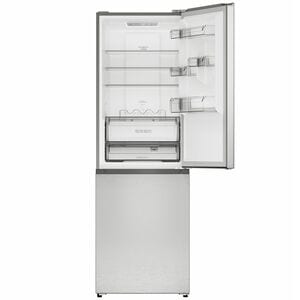 Sharp 24 in. 11.5 cu. ft. Counter Depth Bottom Freezer Refrigerator - Stainless Steel, , hires