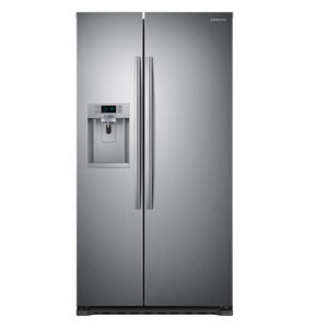 Samsung 36" 22.3 Cu. Ft. Side-by-Side Refrigerator - Stainless Steel, , hires