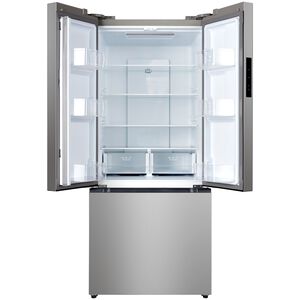 Avanti 30 in. 17.5 cu. ft. Counter Depth French Door Refrigerator - Stainless Steel, , hires