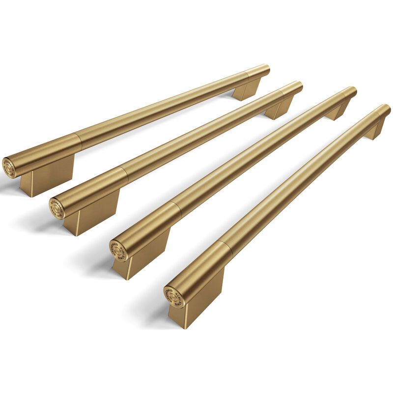 KitchenAid Brass Handle Hardware Accessory Kit for 36 in. 4-Door French Door Refrigerators, , hires